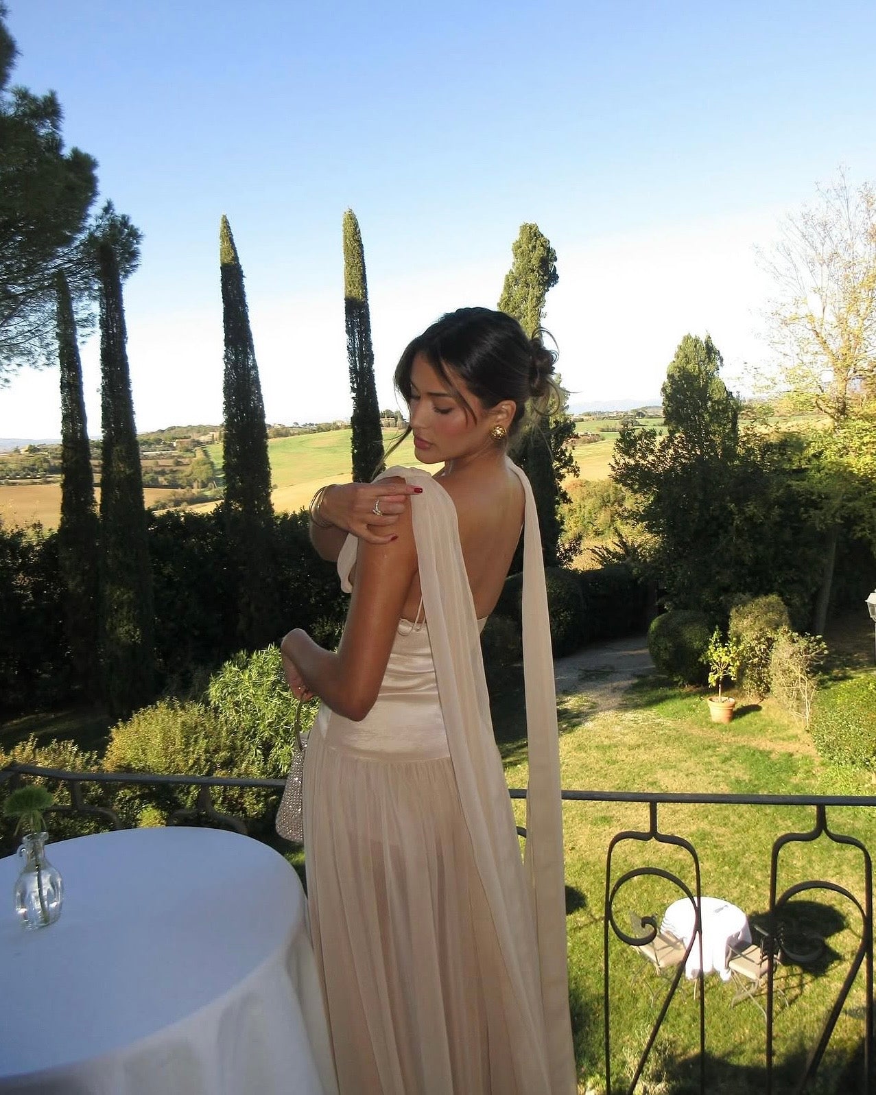 Ramona Dress - Champagne
