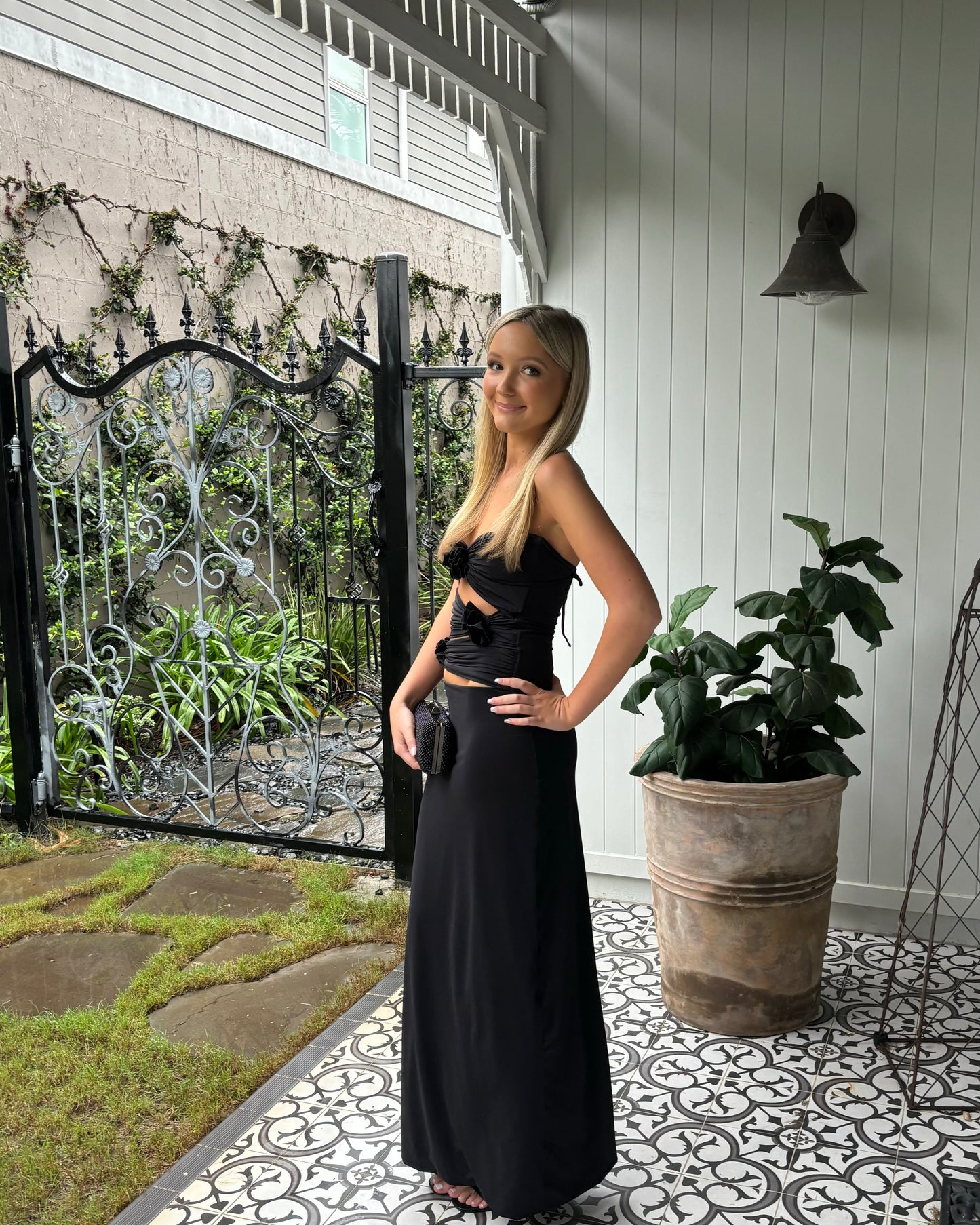 Veranera Maxi Dress - Black