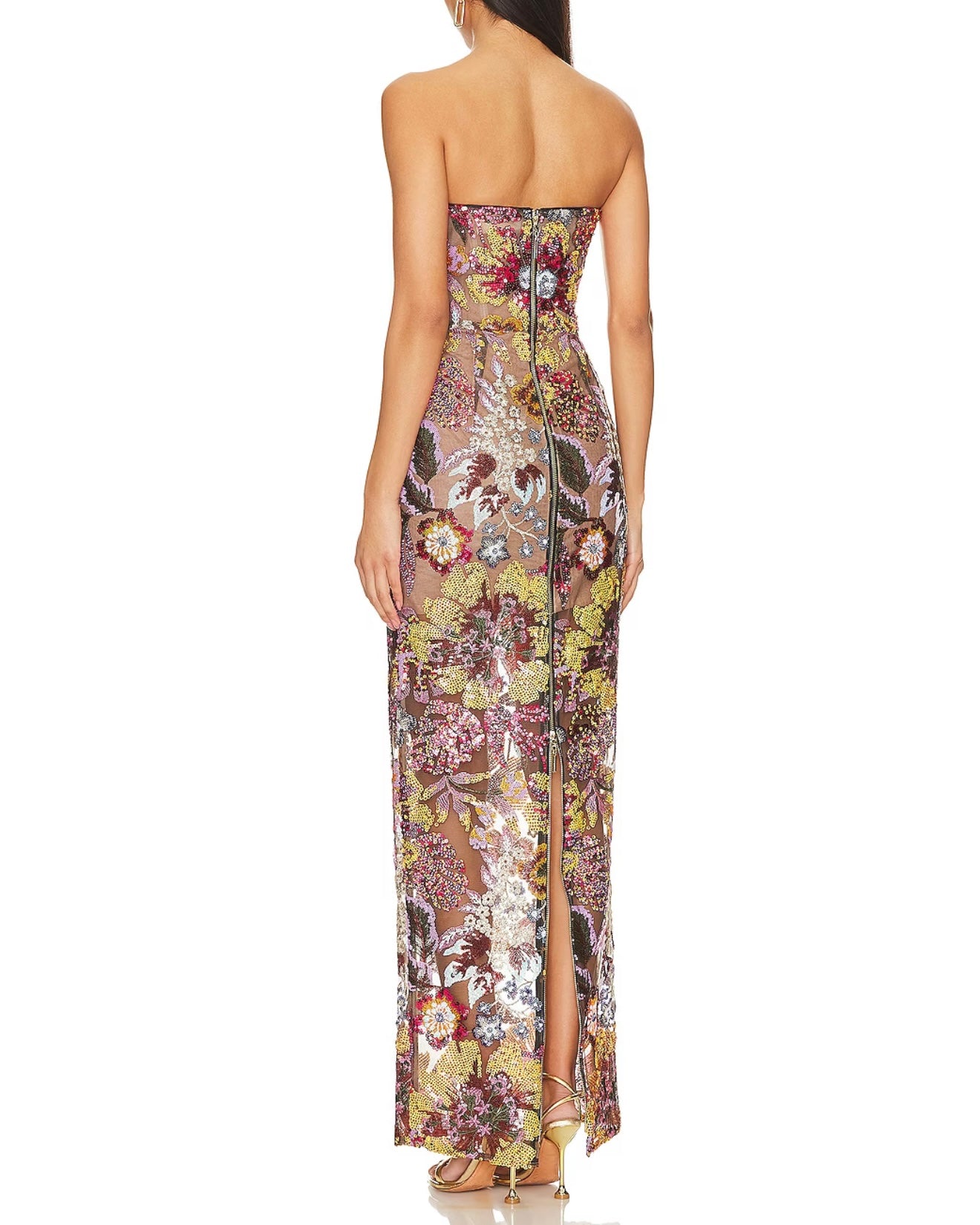 Dahlia Maxi Dress - Multi Sequin