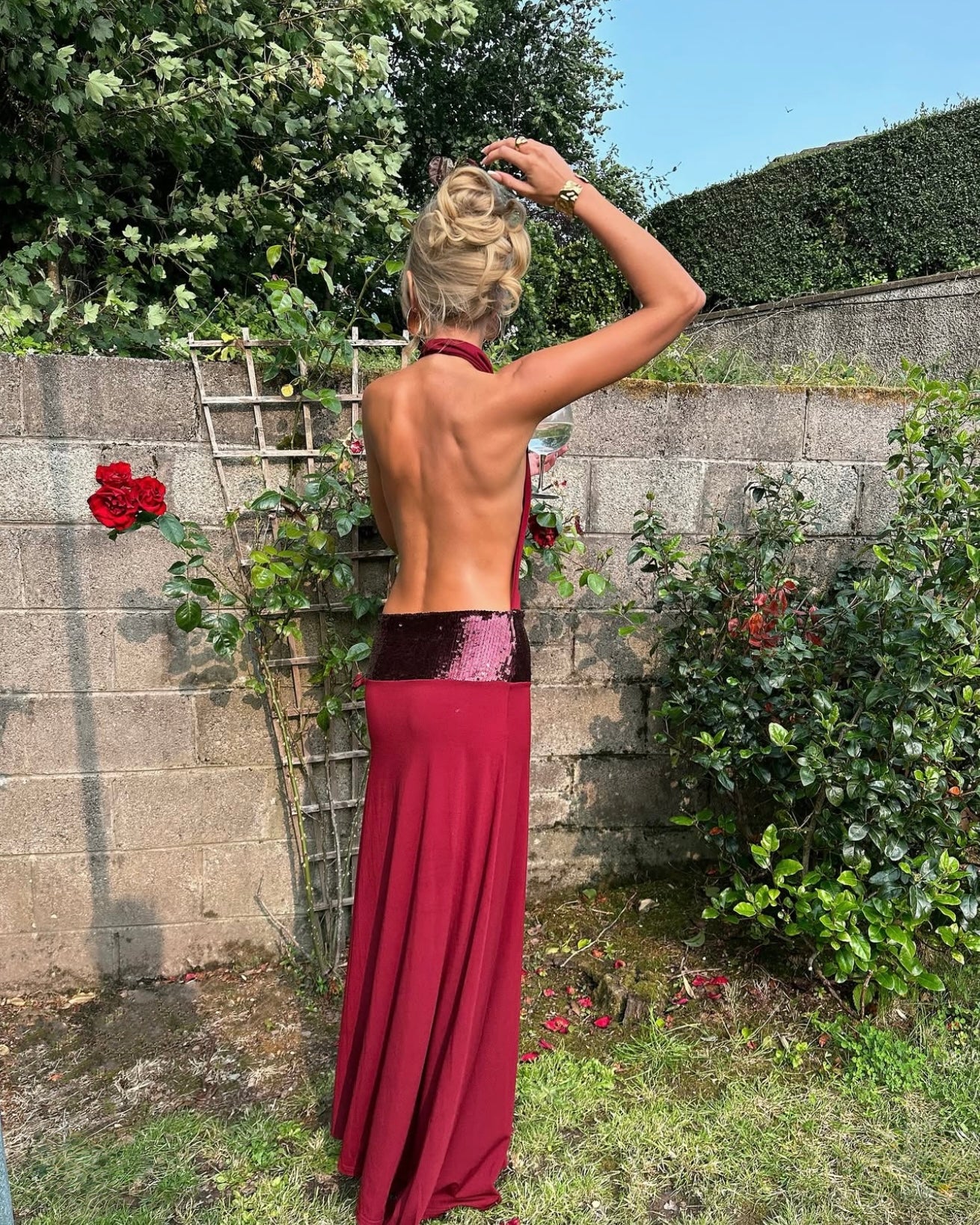 Adele Gown - Wine