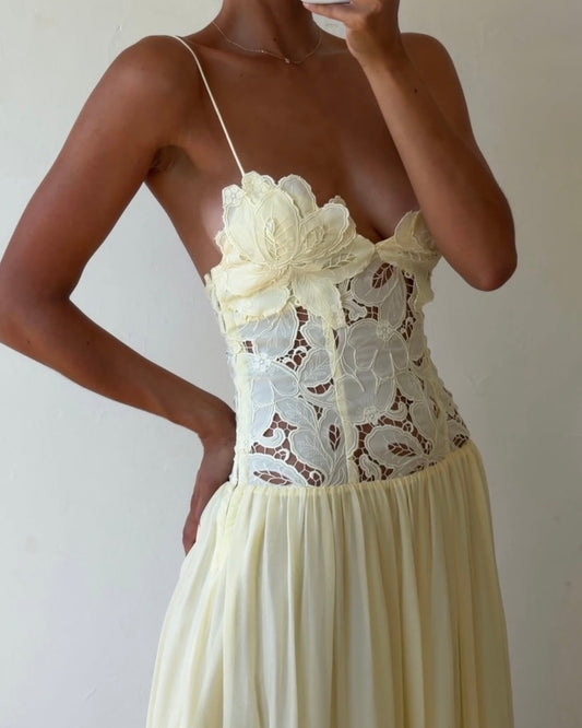 Stephanie Maxi Dress - Butter