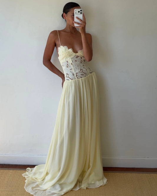 Stephanie Maxi Dress - Butter