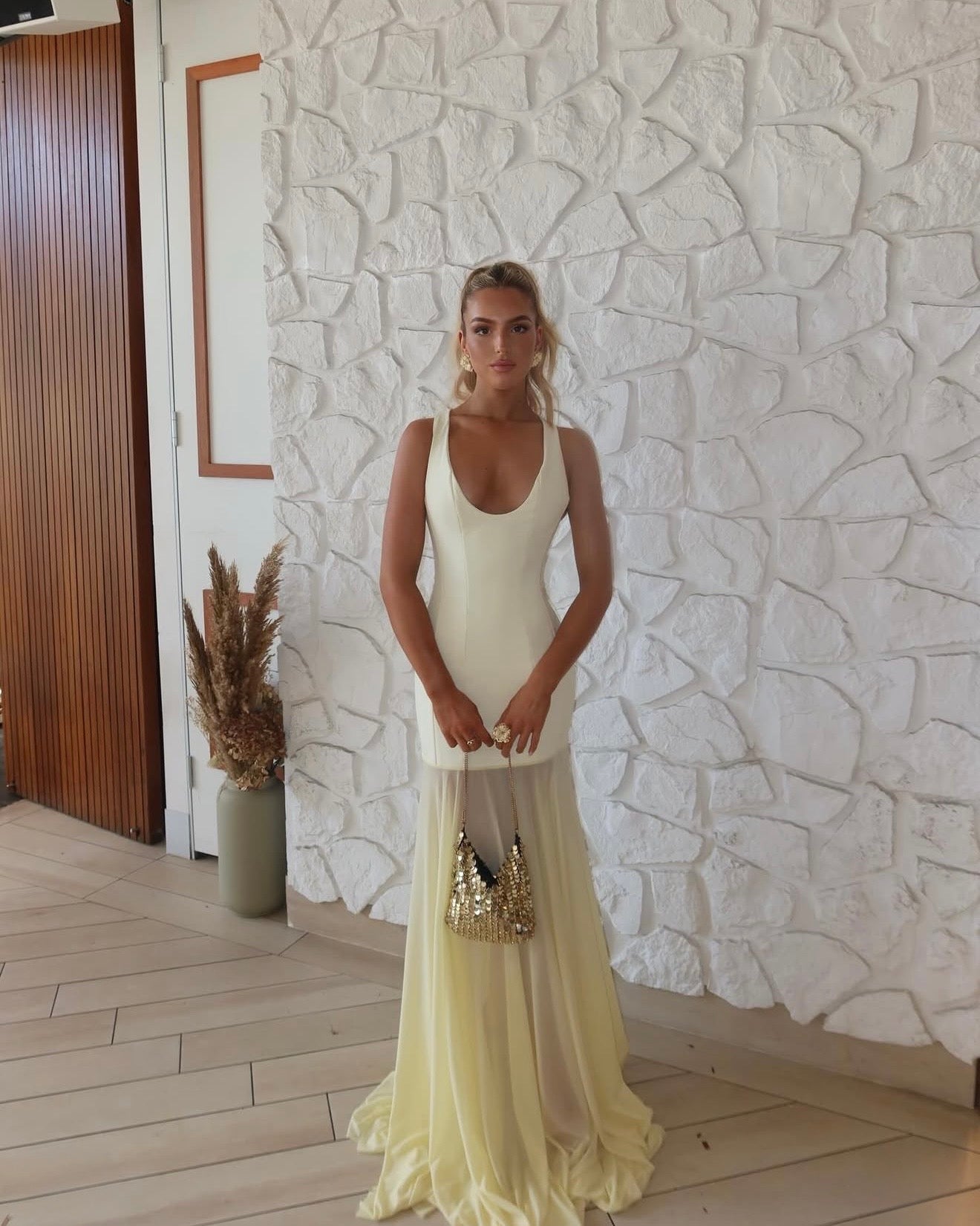 Odessa Gown - Lemon