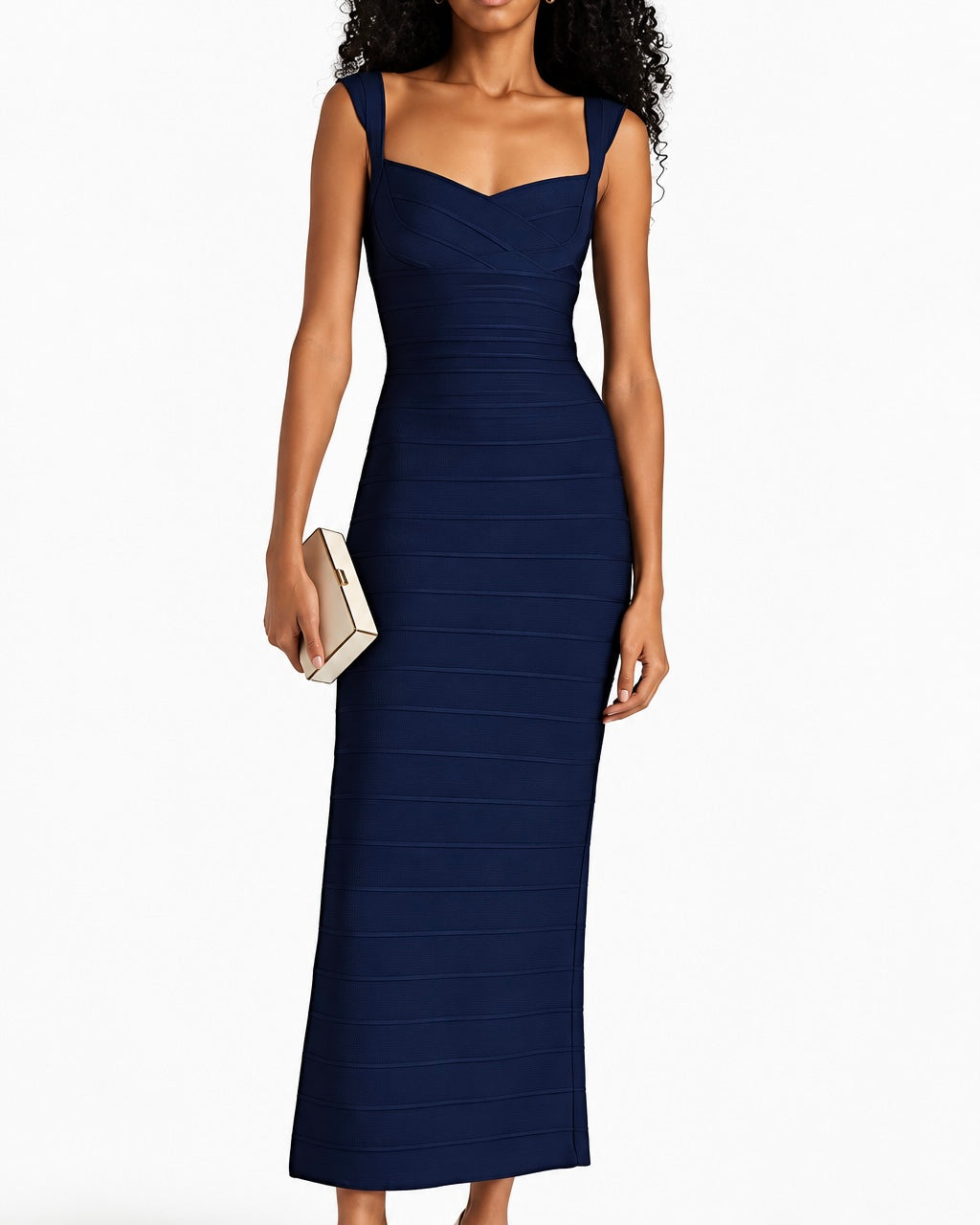 Bandage Gown - Navy