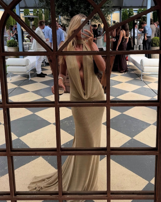 Kaia Dress - Gold