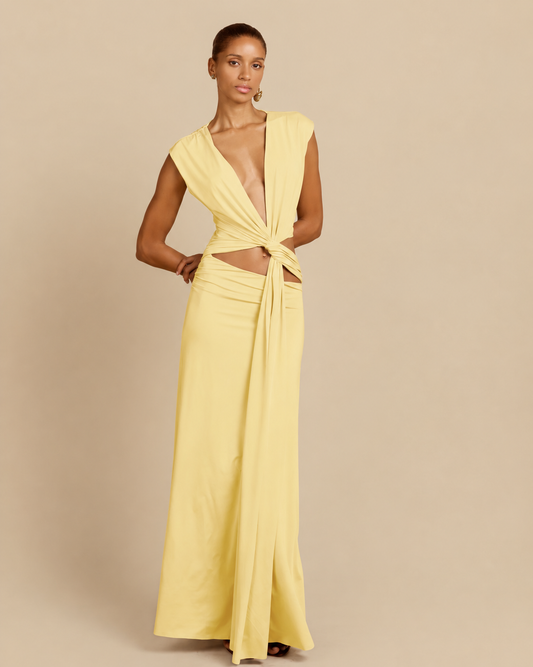 Jade Dress - Lemon