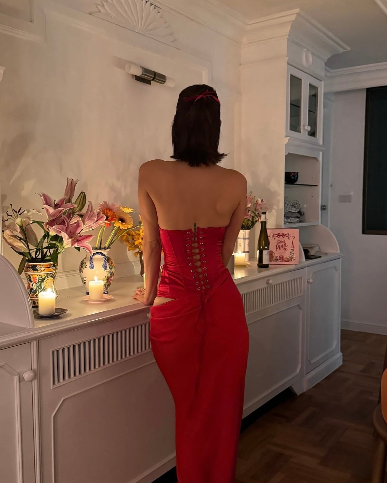 Clara Maxi Dress - Red