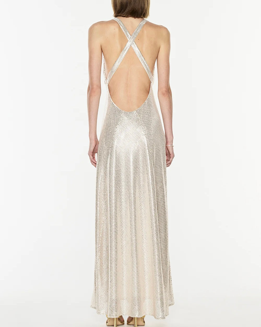 High Voltage Cowl Dress