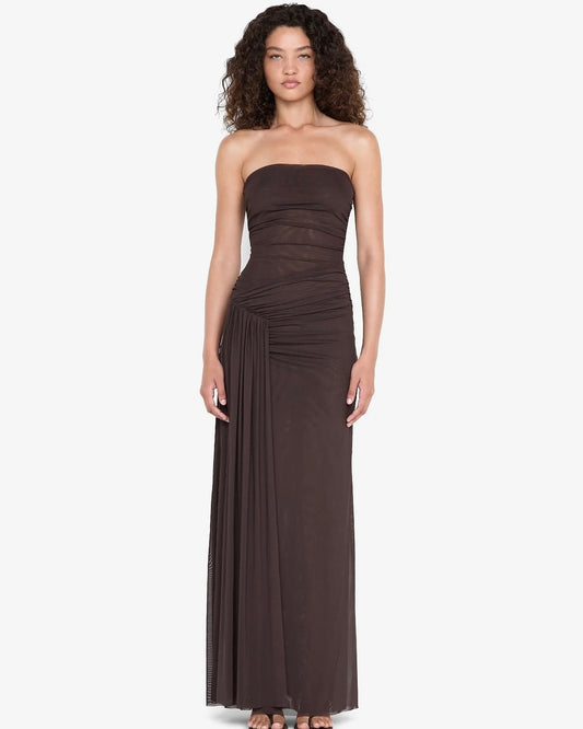 Ida Dress - Dark Chocolate