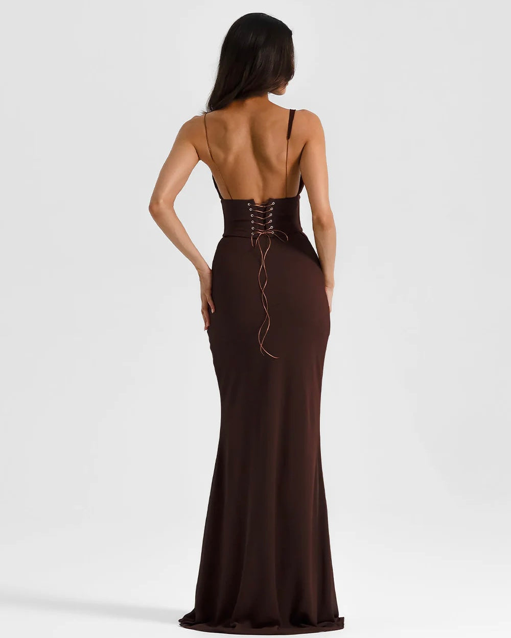 Hallie Gown - Espresso