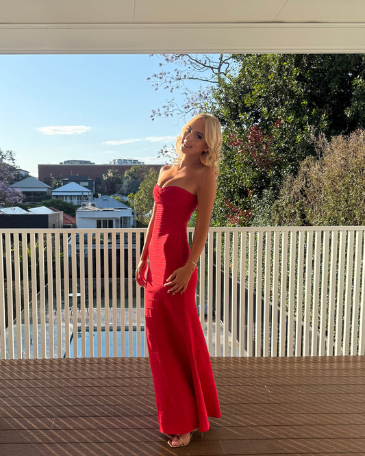 Sara Gown - Red