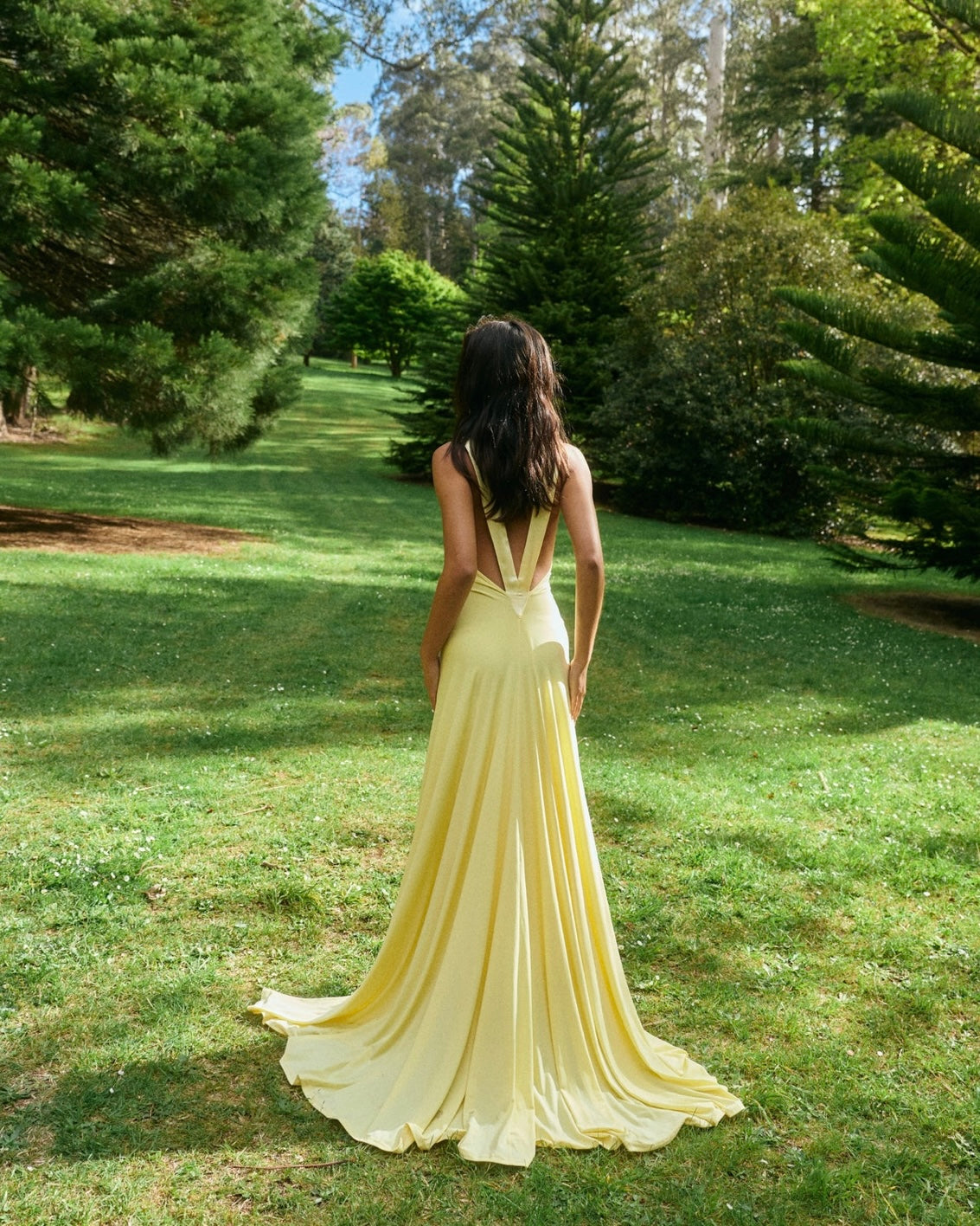 Rosa Gown - Lemon