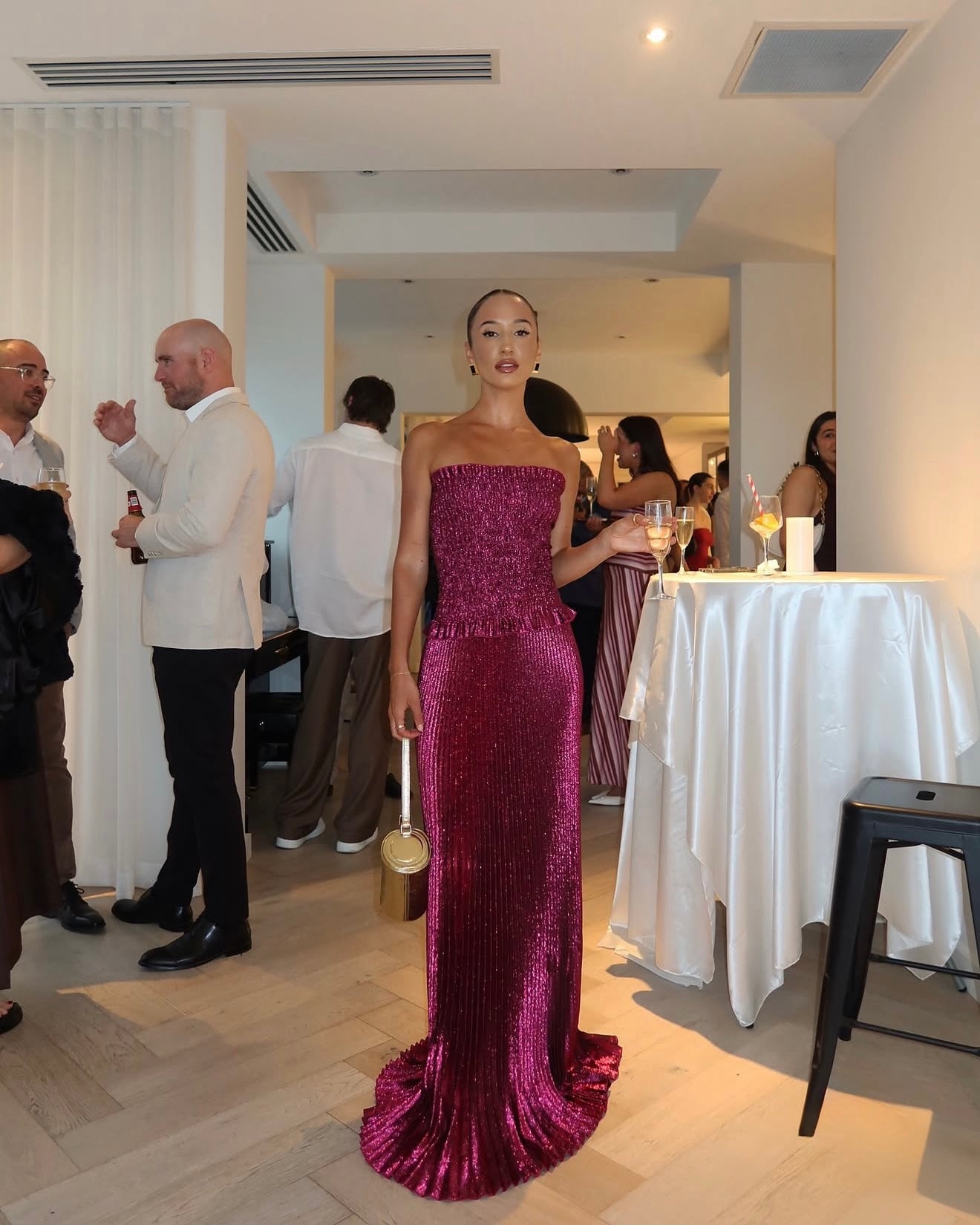 Maya Gown - Sangria Glitter (COMING SOON)