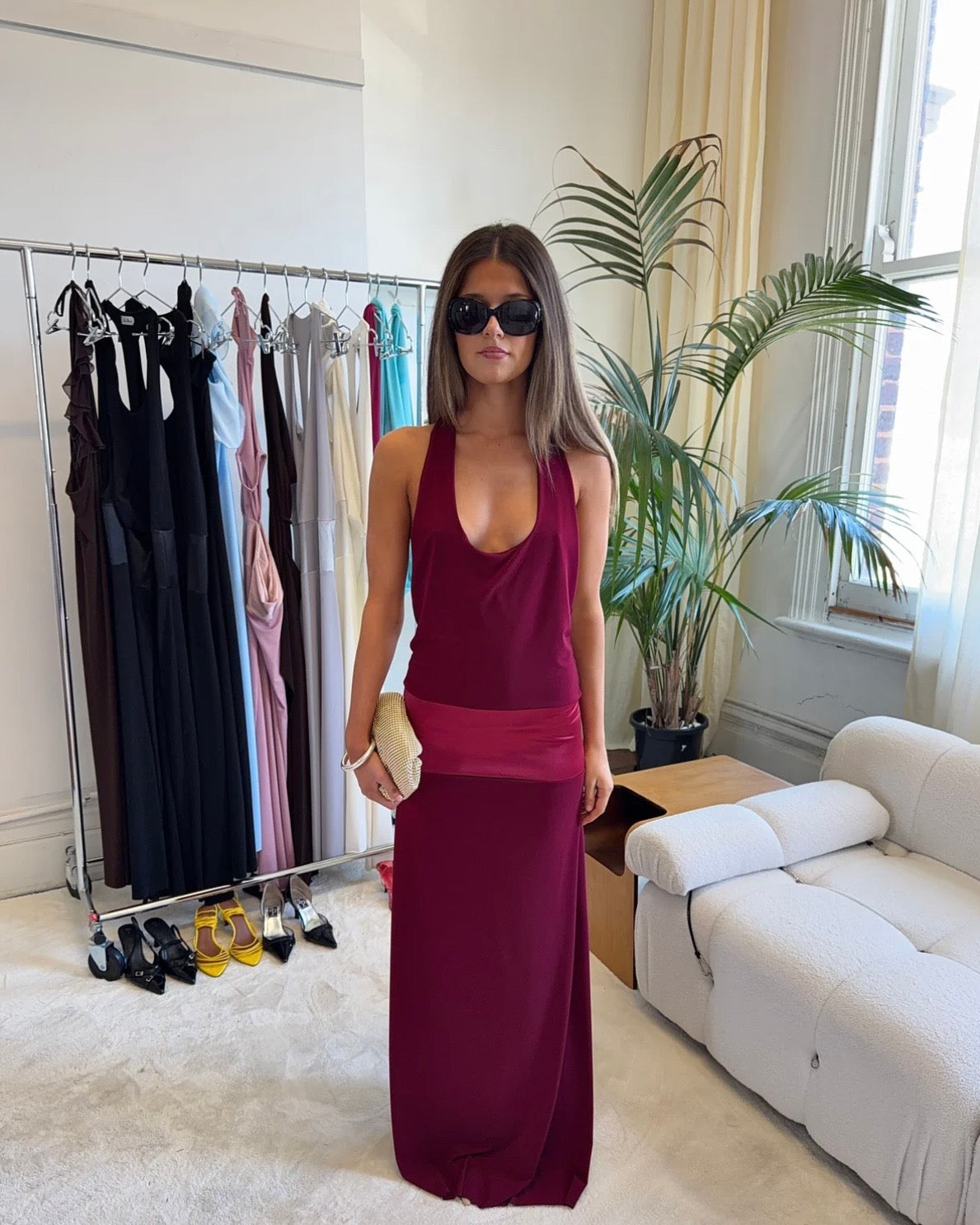 Serena Dress - Ruby (COMING SOON)