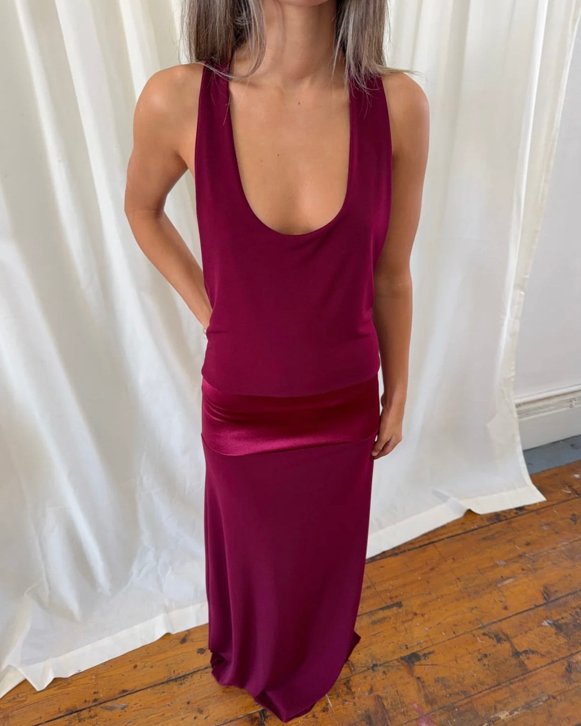 Serena Dress - Ruby (COMING SOON)