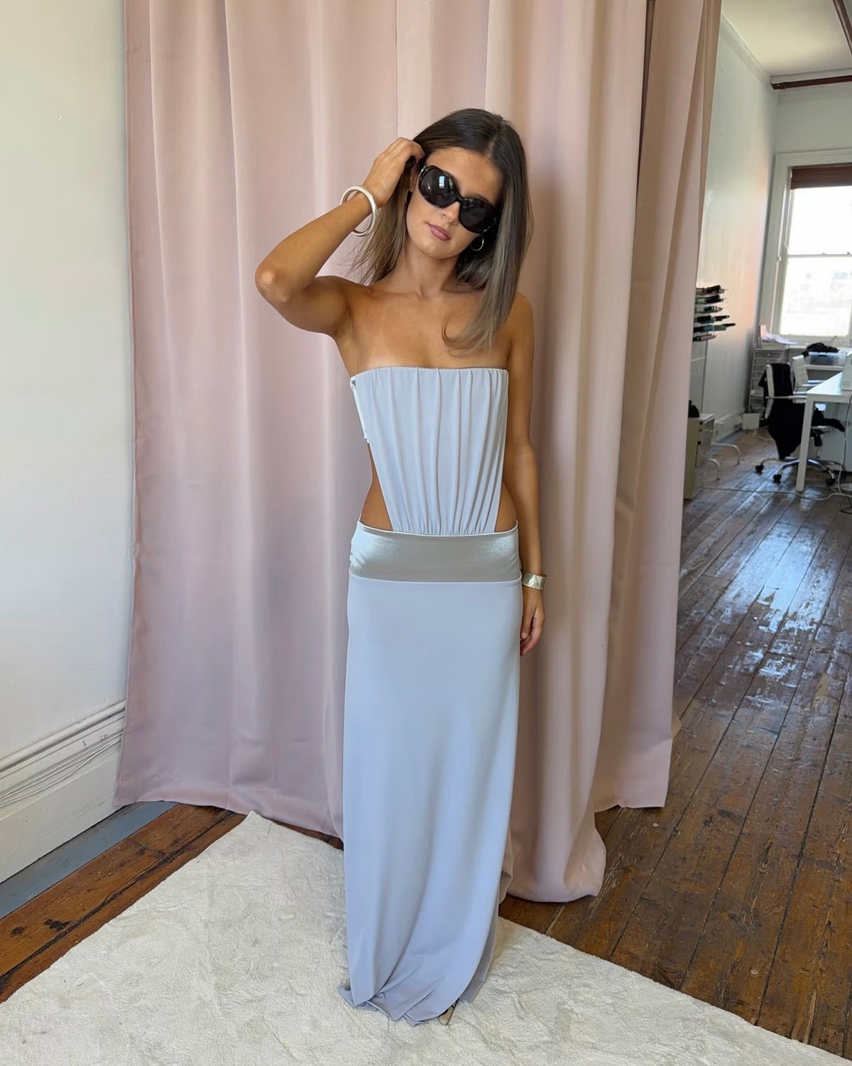 Kendall Dress - Silver (COMING SOON)