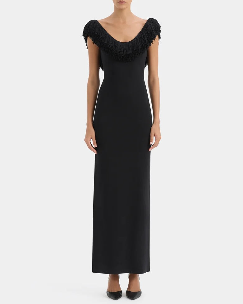 Marcelline Fringe Gown