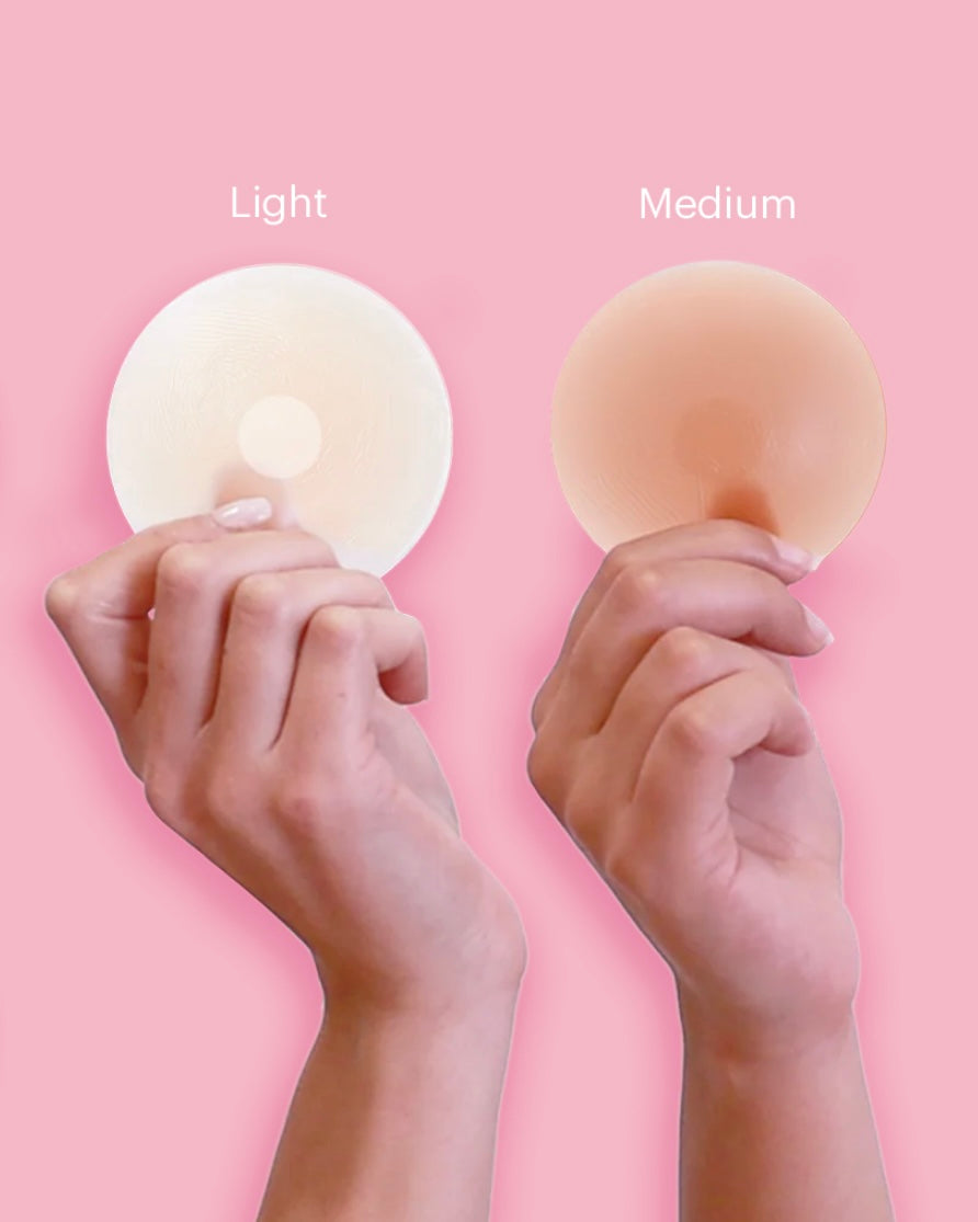 Nipple Covers - Light (Reusable)